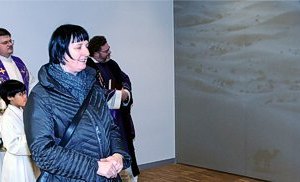 Wüstenbild im kleinen Saal