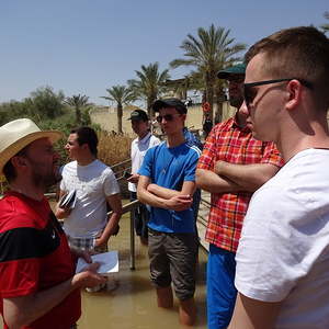 Tauferneuerungsfeier bei der Taufstelle am Jordan