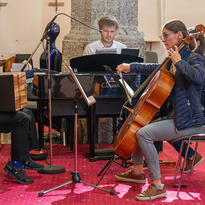 Gottesdienst, Biko musiziert mit jungen Erwachsenen aus der Pfarre
