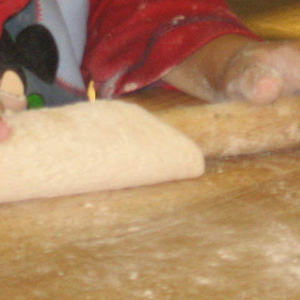 Kindergarten besucht Bäckerei