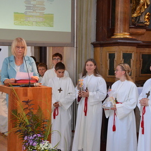 Die Minis, allen voran Andrea Aumair.