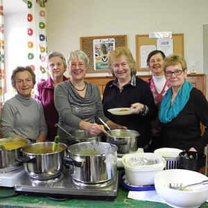 Die munteren Köchinnen ... fein war's, vielen Dank!