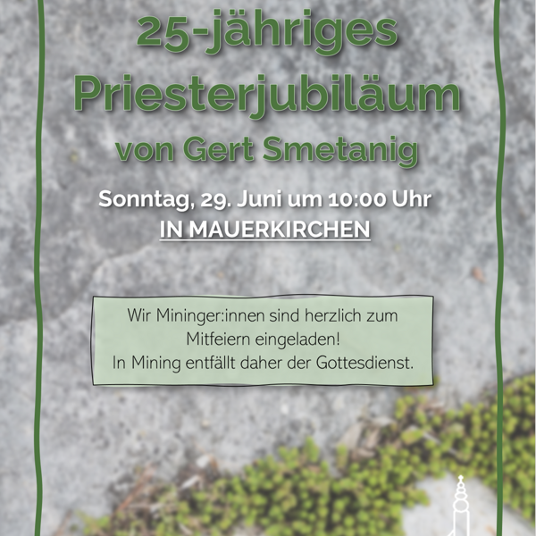 Priesterjubiläum