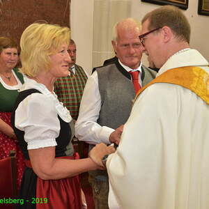 Patrozinium und Ehejubiläum in Eggelsberg