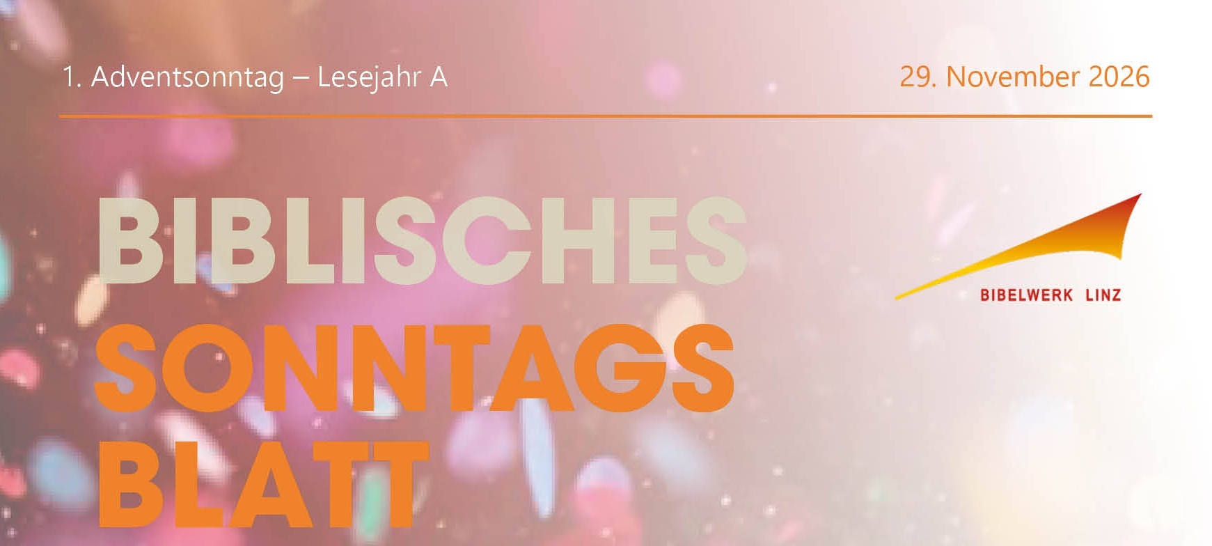 Sonntagsblatt 2026/27