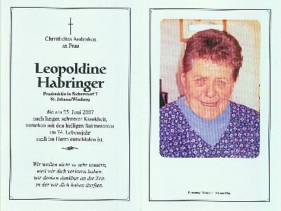 gestorben am 25. Juni 2007