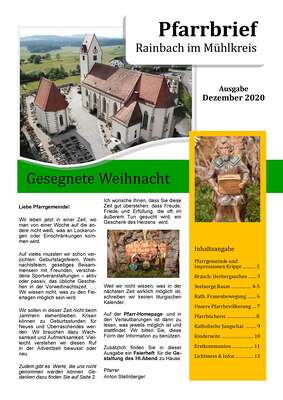 Pfarrbrief