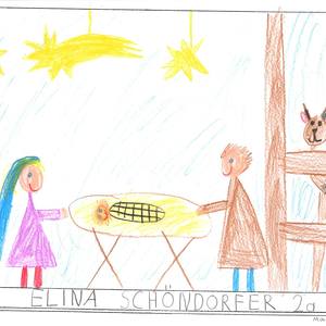 Elina Schöndorfer, Volksschule St. Marienkirchen an der Polsenz, Klasse 2a