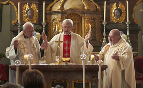 Silbernes Priesterjubiläum von Bischofsvikar und Regens Johann Hintermaier in der Pfarre Treubach