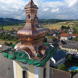 Sanierung der Turmkuppel 2017