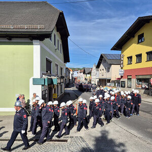 Prozession zur Kirche