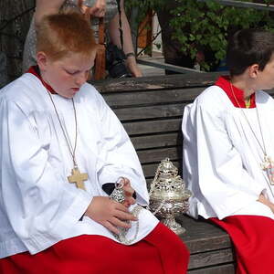 Fronleichnam 2016, Pfarre Neumarkt im Mühlkreis