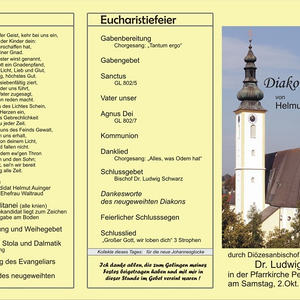 Diakonweihe von Helmut Auinger