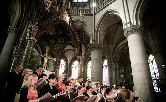 Jahres-Abschlussmesse 2014 im Linzer Mariendom