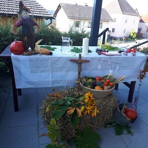 Erntedankfeier für Kinder