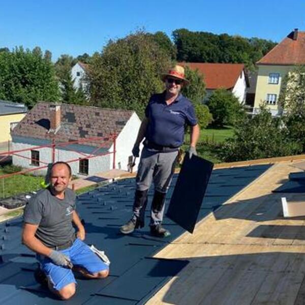 Pfarrhofsanierung, 2. Etappe Dach