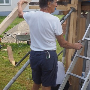 Hans hatte alles fest im Griff.