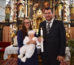 Jonas Lackner, getauft am 16. November 2025