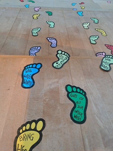Fußspuren