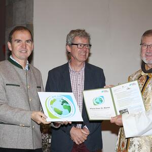 Aufnahme als Klimabündnispfarre