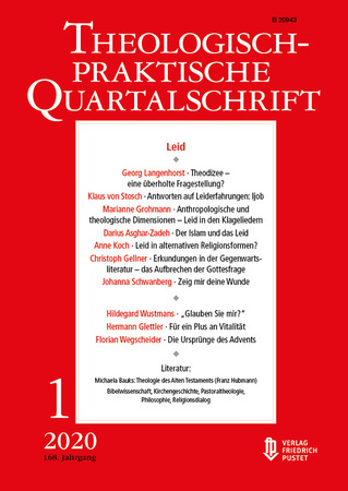 Cover Theologisch-praktische Quartalschrift 1/2020