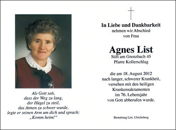 Agnes List