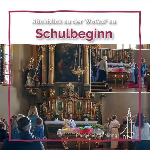 Wortgottesfeier zu Schulbeginn