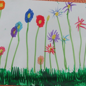 Frühlingsbeginn im Kindergarten