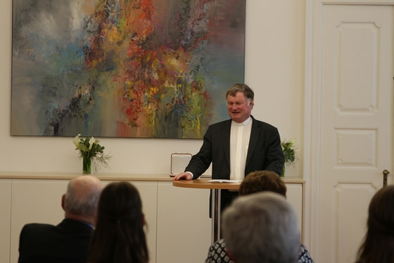 Bischof Manfred Scheuer hielt die Laudatio