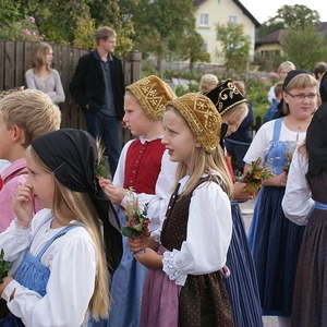 Erntedankfest mit Pfarrfoto