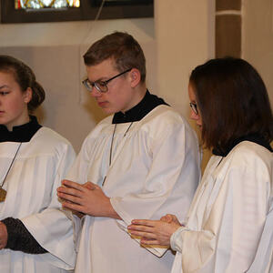 Vorstellung der Erstkommunionkinder am 06. März 2016