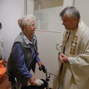 Erntedank im neuen Seniorenheim