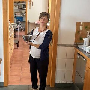 Auch in der Küche ist immer Betrieb.