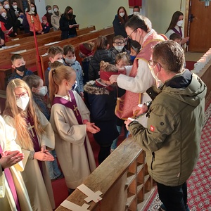 Familienmesse und Gruppengottesdienst der Erstkommunionkinder