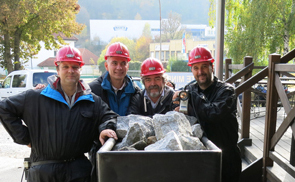 Graphitmine in Krumau