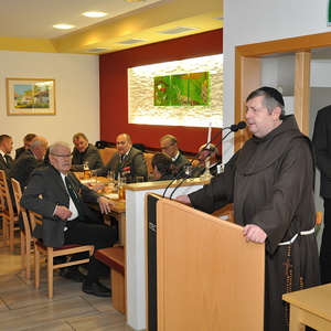 Dank und Glückwunsch von Pfarrer Pater Georg OFM