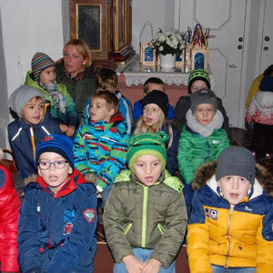 Martinsfest Kindergarten Burgkirchen