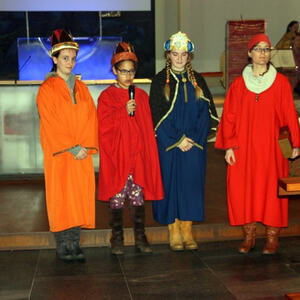 Sternsinger bei den Gottesdiensten