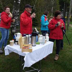 Frühstück nach der Andacht