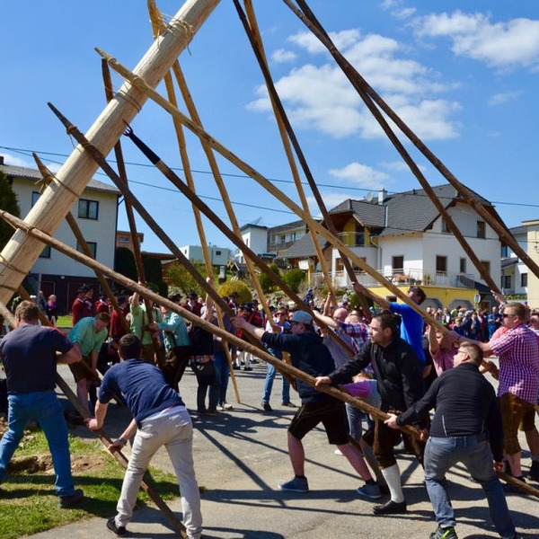 Maibaumsetzen: EIN FEST FÜR ALLE