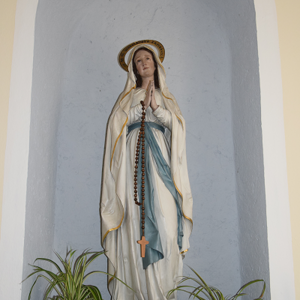 Marienstatue Lourdeskapelle