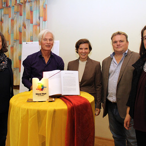 Begleitteam Weyer mit Vertretern der Diözesanleitung (v.l.): Beate Schlager-Stemmer, Martin Schachinger, Katharina Brandstetter, Johannes Mairinger, Gabriele Eder-Cakl