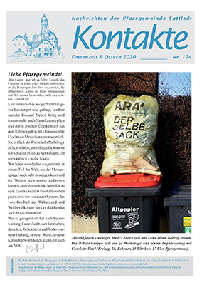 Ausgabe Nr. 174 Fastenzeit und Ostern 2020