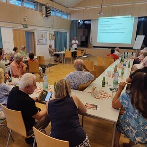 Diskussion zum Projekt Kirchenrenovierung