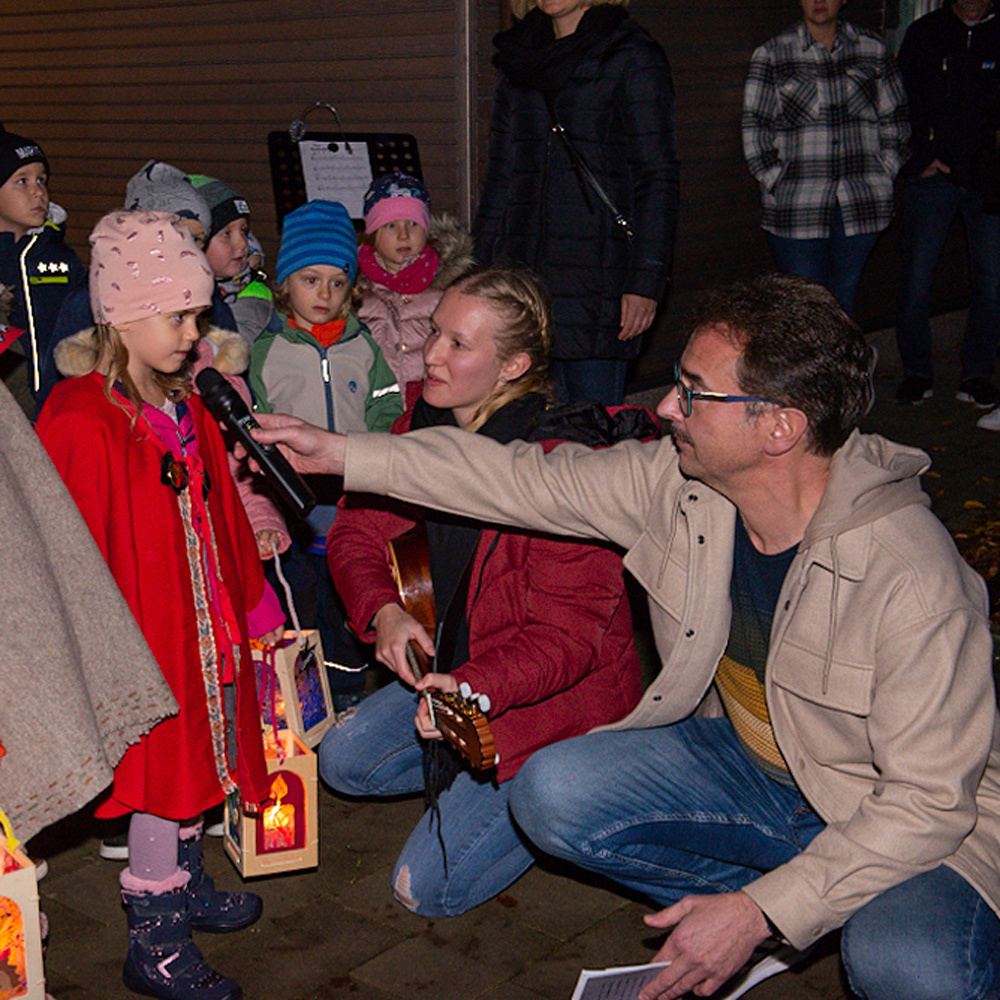 Martinsfest des Kindergartens Burgkirchen