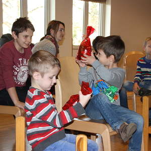 Nikolaus im Pfarrsaal