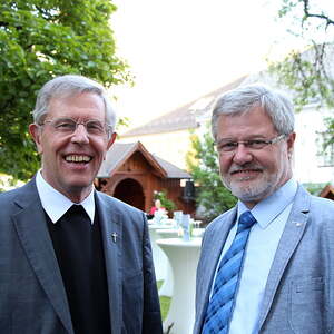 Am 18. Mai 2017 lud Bischof Scheuer zum Medienempfang in den Linzer Bischofshof.