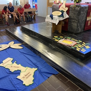 In der Kirche Wernstein