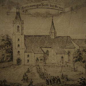 Wallfahrt in Dörnbach 1875
