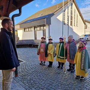 Zu Besuch im Pfarrhof